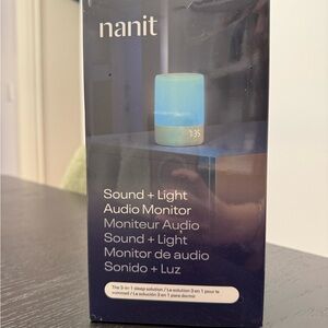 Nanit Blue Sound and Light Audio Monitor